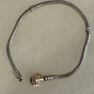 Pandora Silver and Gold Bracelet